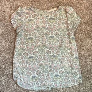 Loft Floral Blouse